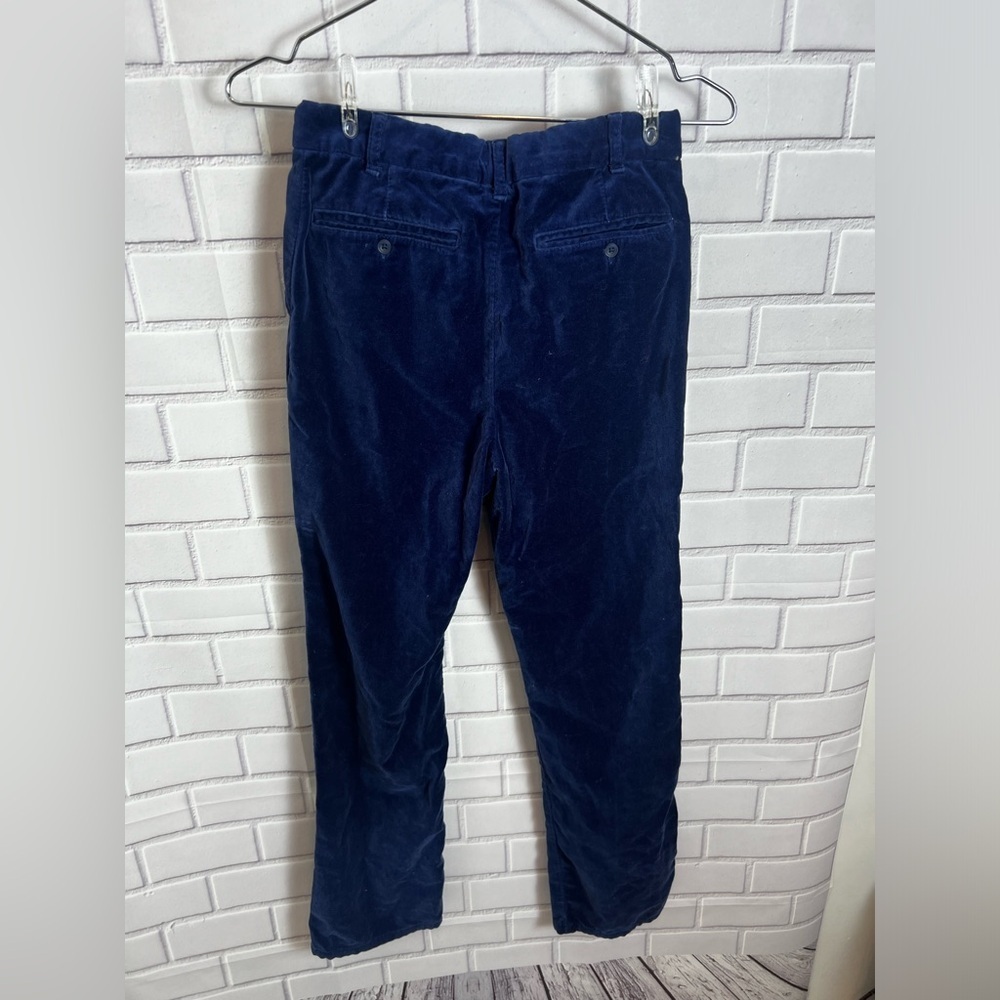 GYMBOREE girls velvet blue straight jeans /size 12 - Picture 7 of 7